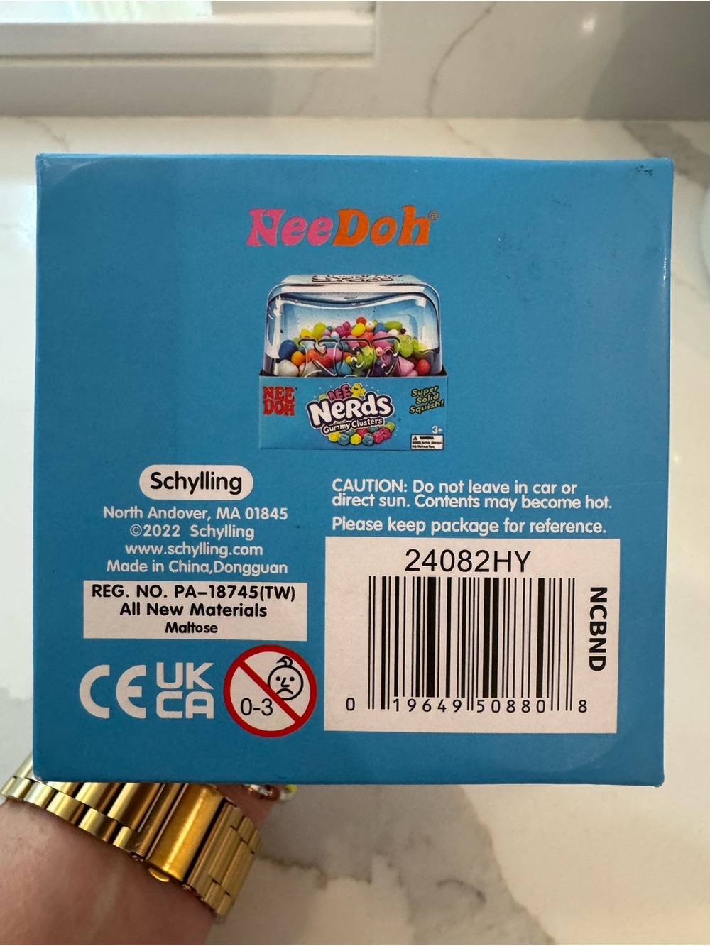 NeeDoh Nice Berg. Giant Cube. Swirl, M&M, Nerds. You choose color. - Picture 7 of 8
